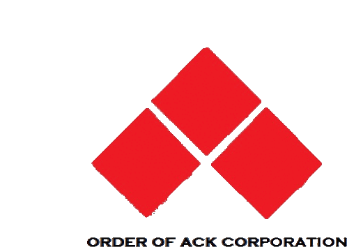 Ackcorp Order Of Ack Corp Sticker - Ackcorp Order Of Ack Corp Ack Corporation Stickers