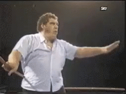 Andre The Giant Funny GIF - Andre The Giant Funny Woah - Discover & Share  GIFs