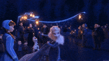 Olaf'S Frozen Adventure Elsa GIF - Olaf'S Frozen Adventure Elsa Singing GIFs