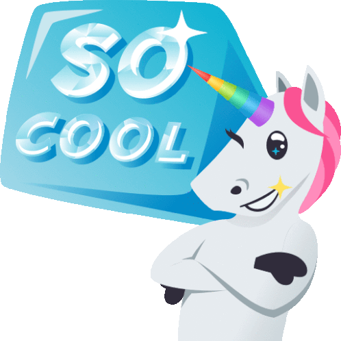 So Cool Unicorn Life Sticker - So Cool Unicorn Life Joypixels Stickers