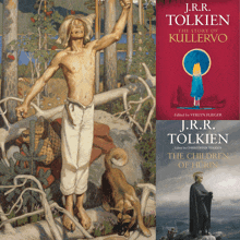 three books by j.r.r. tolkien including the story of kullervo