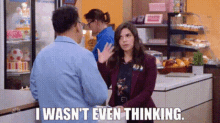 Superstore Amy Sosa GIF - Superstore Amy Sosa I Wasnt Even Thinking GIFs