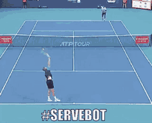 Servebot Tennis GIF