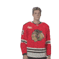 a man wearing a red jersey that says coca cola