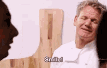 Gordon Ramsay Hells Kitchen GIF - Gordon Ramsay Hells Kitchen Smile GIFs