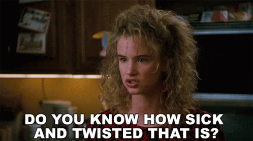 Do You Know How Sick And Twisted That Is Audrey Griswold GIF - Do You Know How Sick And Twisted That Is Audrey Griswold Christmas Vacation GIFs