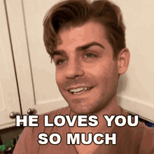 He Loves You So Much Cameo GIF - He Loves You So Much Cameo He Cares About You GIFs