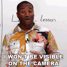 I Wont Be Visible On The Camera James GIF - I Wont Be Visible On The Camera James Engvid GIFs