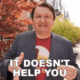 It Doesn'T Help You Alex GIF - It Doesn'T Help You Alex Engvid GIFs