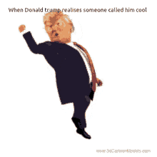 Donald Trump Called Him Cool GIF - Donald Trump Called Him Cool Dance GIFs