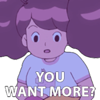 You Want More Bee Sticker - You Want More Bee Bee And Puppycat Stickers