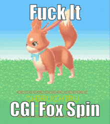 Kaminaki Kaminaki Sekai GIF - Kaminaki Kaminaki Sekai Fox Spin GIFs