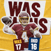 Indianapolis Colts (16) Vs. Washington Commanders (17) Post Game GIF - Nfl National Football League Football League GIFs
