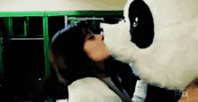 Camila Cabello Kiss GIF - Camila Cabello Kiss Panda GIFs