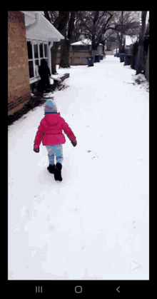 Running Snow GIF - Running Snow Cute GIFs