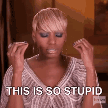 This Is So Stupid Real Housewives Of Atlanta GIF - This Is So Stupid Real Housewives Of Atlanta Rhoa GIFs