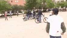 Protest Protest Bike Cop GIF - Protest Protest Bike Cop Bike Cope GIFs