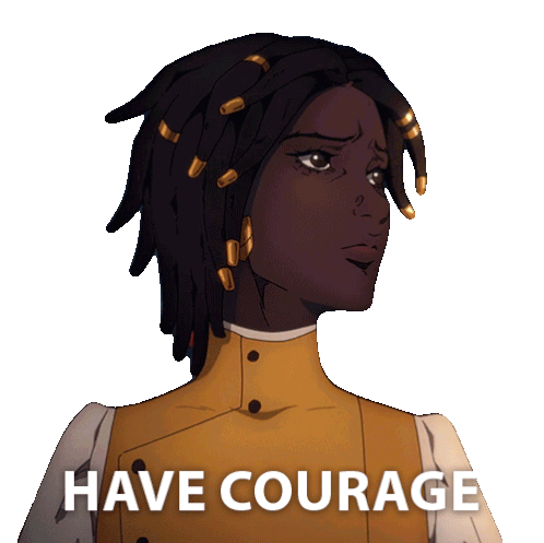 Have Courage Annette Sticker - Have Courage Annette Thuso Mbedu Stickers