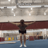 Performing A Back Tuck Ian Gunther GIF - Performing A Back Tuck Ian Gunther Doing Flips GIFs
