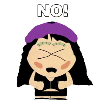 No Wendy Sticker - No Wendy South Park Stickers