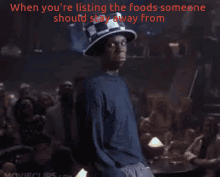 When Youre Listing The Foods Someone Should Stay Away From GIF