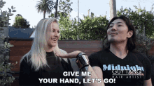 Give Me Your Hand Lets Go Guy Tang GIF - Give Me Your Hand Lets Go Guy Tang Lauren Nikhol GIFs