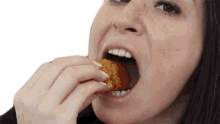 julia eating munching chewing yummy
