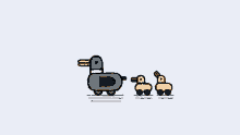 Duck Ducklings GIF