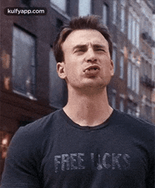Free Icks.Gif GIF - Free Icks How Tf-does-he-look-good-eating Chris Evans GIFs