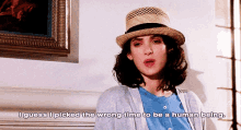 Winona Ryder Human Being GIF - Winona Ryder Human Being Wrong Time GIFs