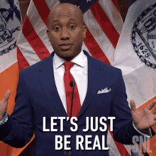 Lets Just Be Real Eric Adams GIF - Lets Just Be Real Eric Adams Saturday Night Live GIFs