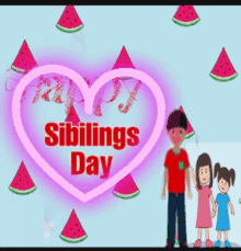 Happy Siblings Day GIF - Happy Siblings Day GIFs