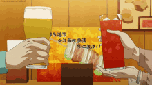 Anime Cheers Anime Alcohol GIF