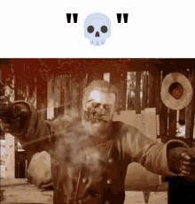 Skull Skull Emoji GIF - Skull Skull Emoji Red Dead Redemption2 GIFs
