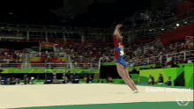 Double Backflip Gymnast GIF