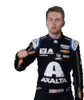 Thumbs Down William Byron Sticker - Thumbs Down William Byron Nascar Stickers