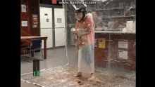 Silent Library Falling GIF - Silent Library Falling Fail GIFs