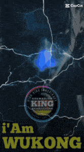 a germanium king revolution poster that says i am wuk kong