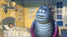 Monsters Inc Bile GIF - Monsters Inc Bile Moving Away GIFs