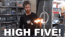 The Hacksmith Science GIF - The Hacksmith Science High Five GIFs