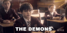 The Demons Miles Wingrave GIF - The Demons Miles Wingrave The Haunting Of Bly Manor GIFs
