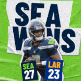 Los Angeles Rams (23) Vs. Seattle Seahawks (27) Post Game GIF - Nfl National Football League Football League GIFs