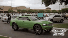 Donk Contest Car GIF - Donk Contest Car Green Car GIFs