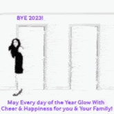 Holiday Spirit Activate Happy New Years GIF - Holiday Spirit Activate Happy New Years Out With 2023 GIFs