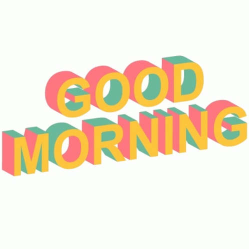 Good Morning Sticker - Good Morning - Discover & Share GIFs