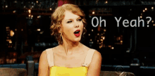 Oh Yeah Taylor Swift GIF - Oh Yeah Taylor Swift GIFs