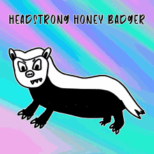 Headstrong Honey Badger Veefriends GIF - Headstrong Honey Badger Veefriends My Way Or The Highway GIFs
