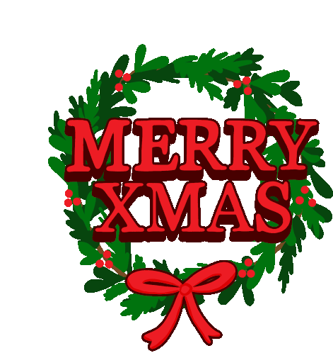 X-Mas-Sticker Aufkleber Weihnachten Sticker Merry X-Mas