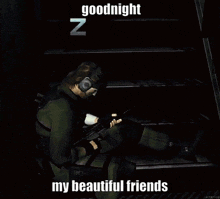 Solid Snake Gn GIF - Solid Snake Gn Goodnight GIFs