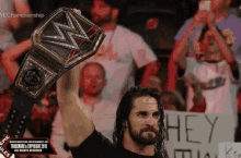 Seth Rollins Wwe GIF - Seth Rollins Wwe Belt GIFs